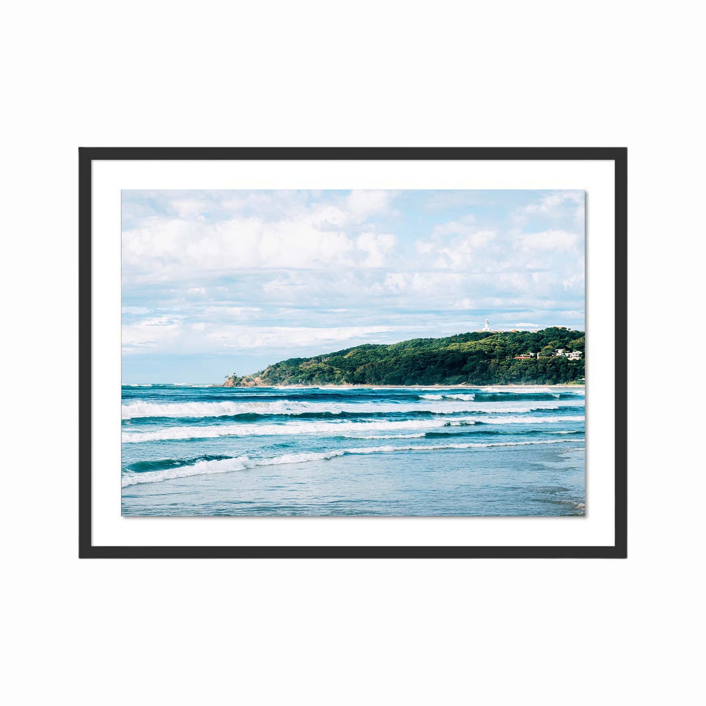 De Byron Bay View Print