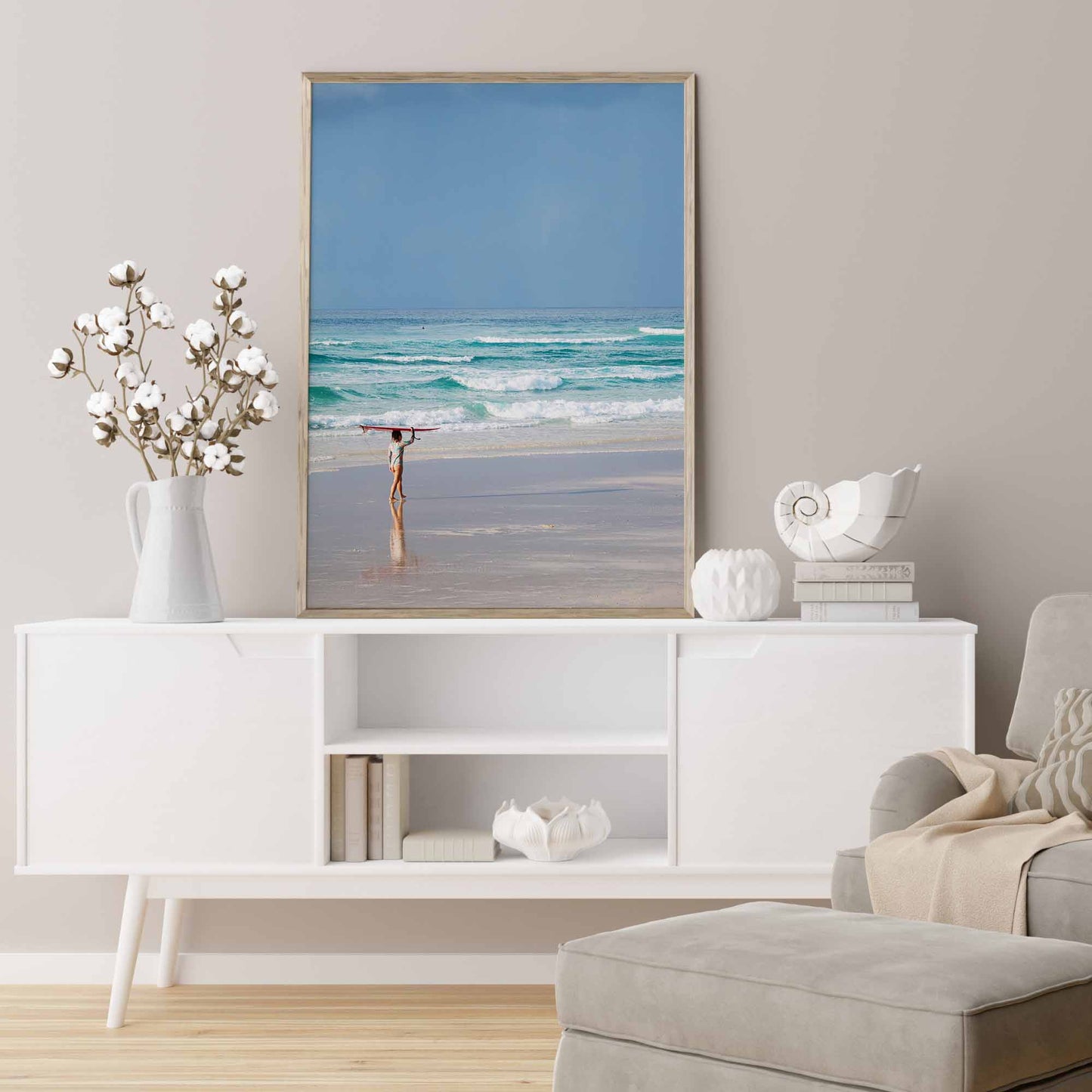 Kirra's Seaside Reflection Print